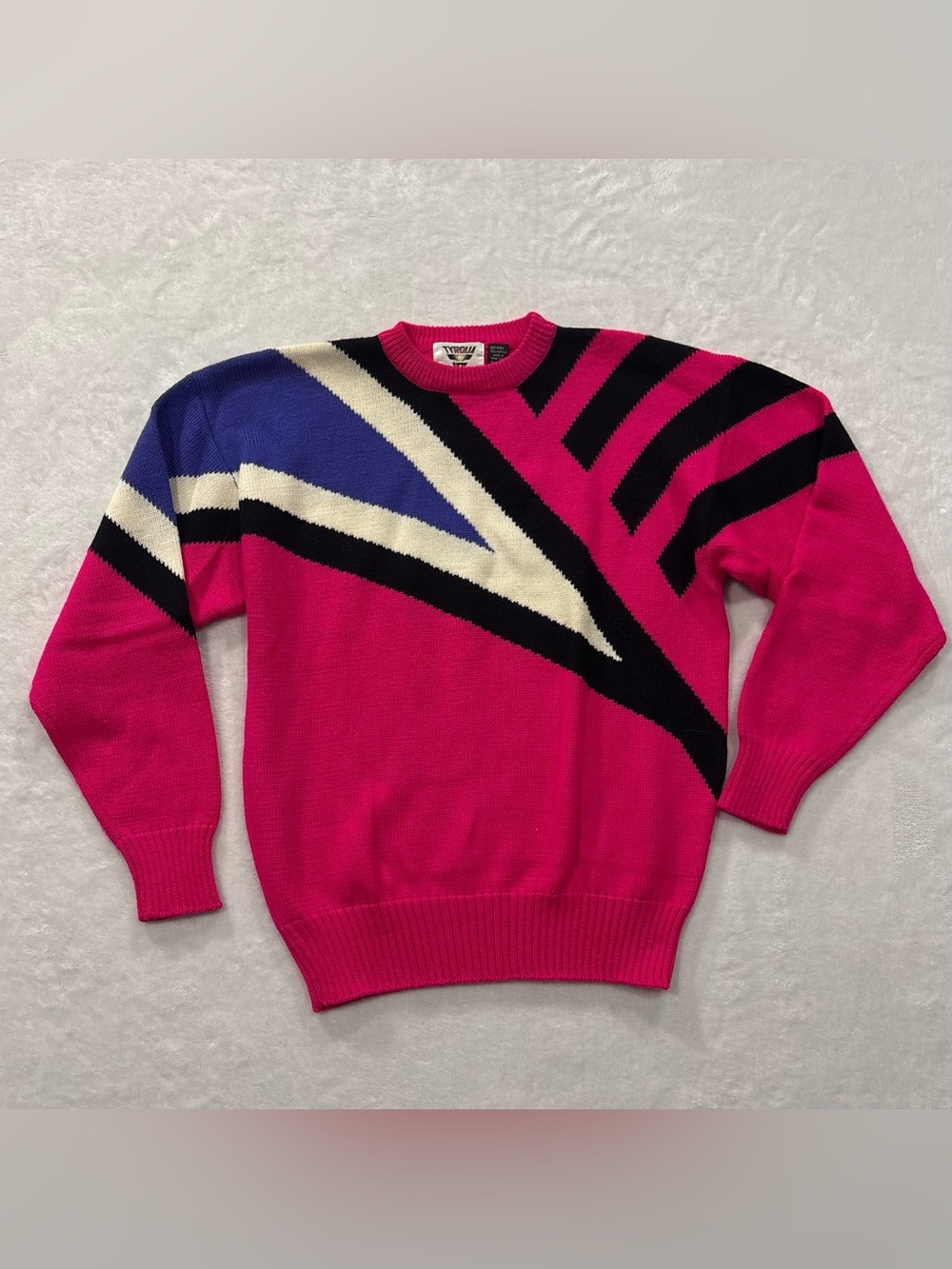Vintage Tyrolia Skiwear by Head Nordic Wool Blend Sweater Women’s Size M (8-10)